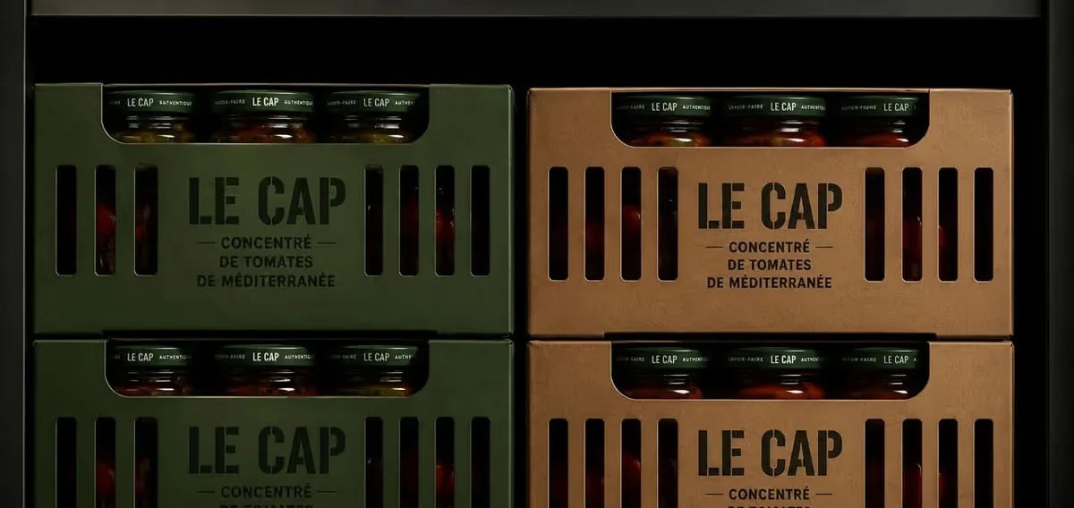 Le Cap packaging tomates de Méditerranée — Range system