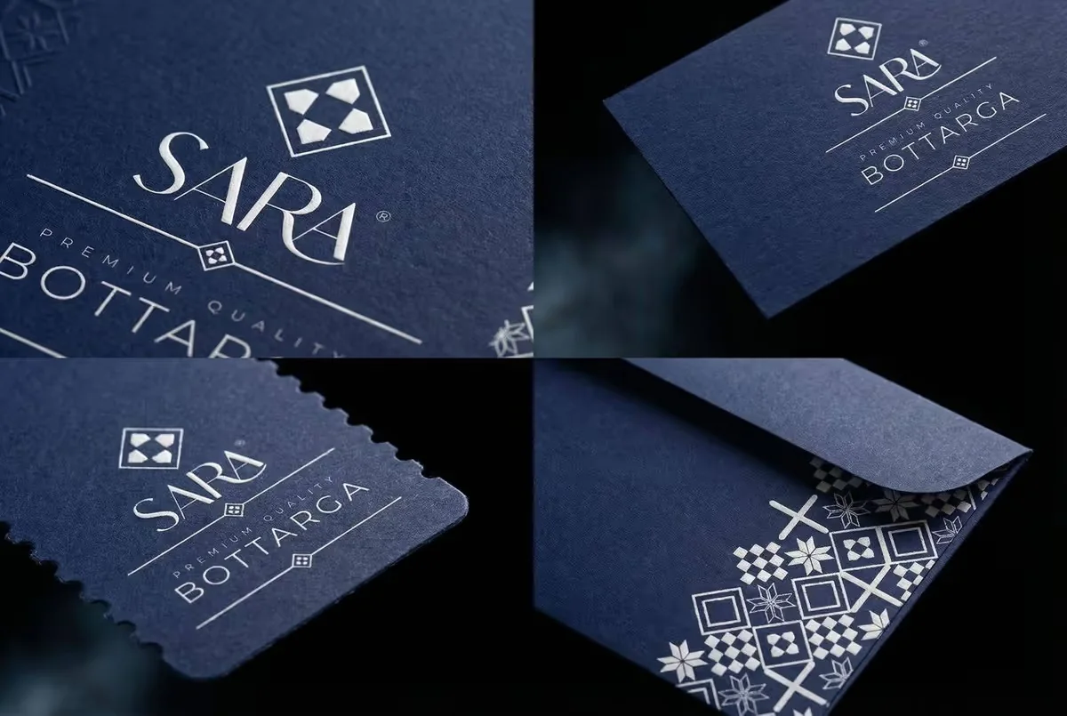 SARA Bottarga — graphic-system details