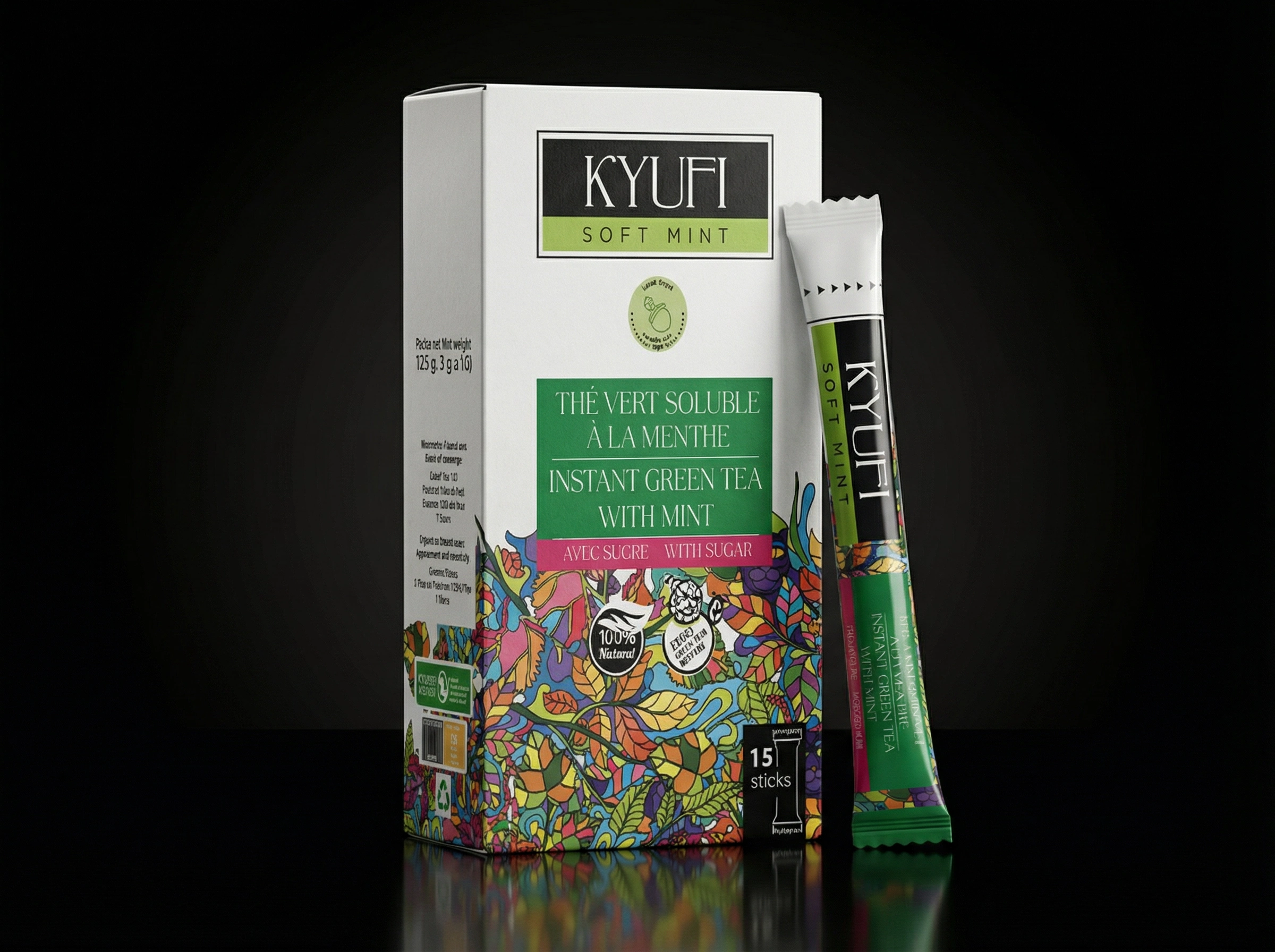 KYUFI Packaging Packaging réalisé par agence de packaging Tunisie