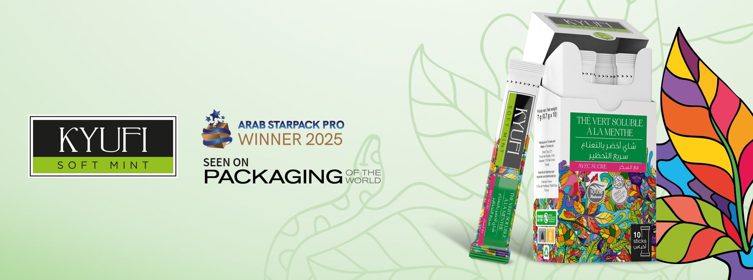 Création packaging thé premium — marketing de marque – agence de communication tunisie • agence de com tunisie